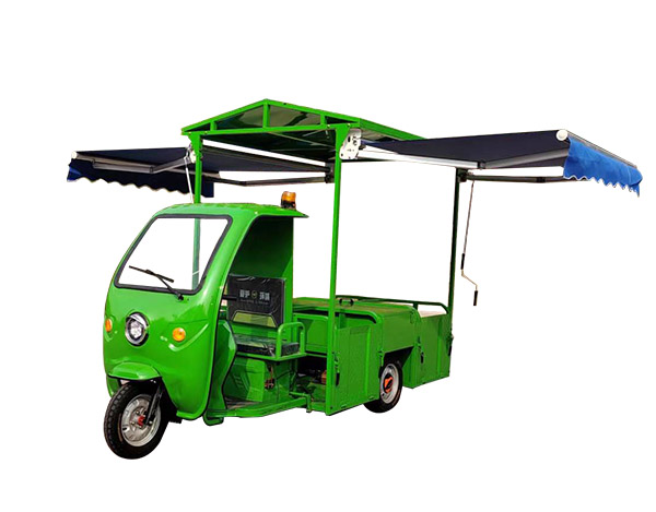 蚌埠三輪四桶清運車遮陽棚款